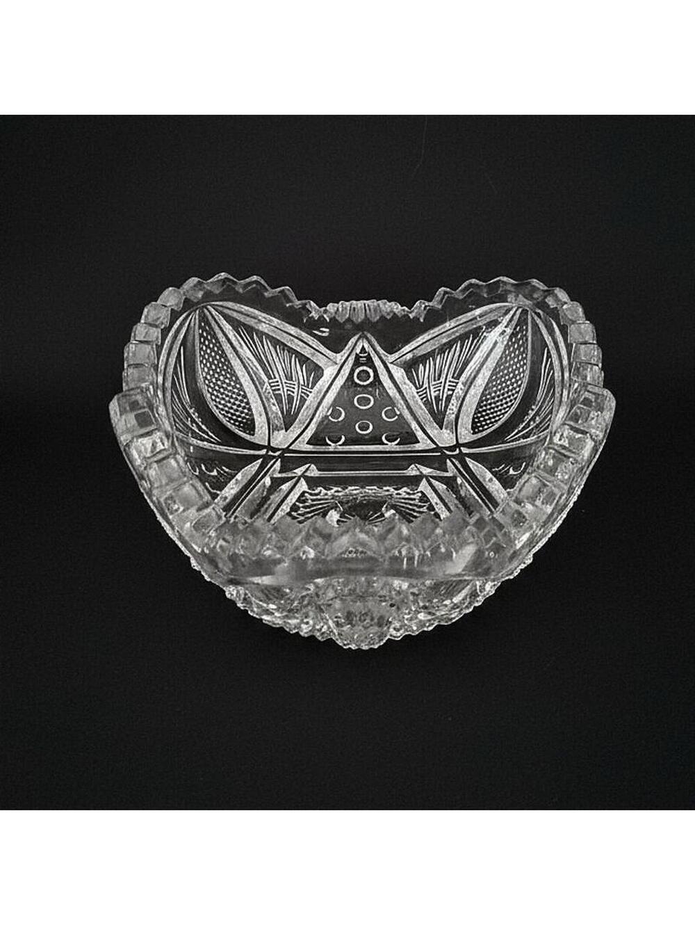 Vintage Imperial Glass Bon Bon Candy Dish - 7" - Great Condition - 10368